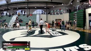 150 lbs Cons. Round 4 - Cyrus Na, The Heights School vs Alec Baxley, St Mark`s