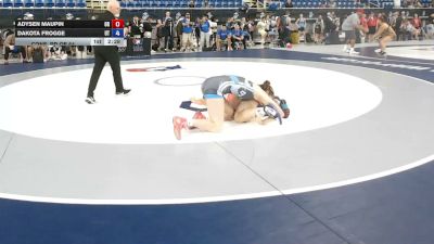 145 lbs Cons. Rd Of 64 - Adysen Maupin, Oregon vs Dakota Frogge, Utah
