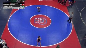 82 lbs Round Of 64 - Dominic Schuman, Honesdale vs Chase Young, Brookville