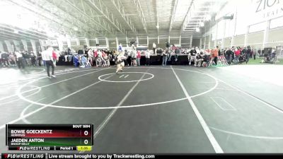 132 lbs Champ. Round 3 - Bowie Goeckentz, Herriman vs Jaeden Anton, Bishop Kelly