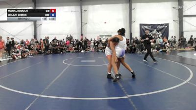 76 lbs Rr Rnd 7 - Manali Braich, Cordoba Trained - W vs Leilani Lemus, Surfside Girls - W