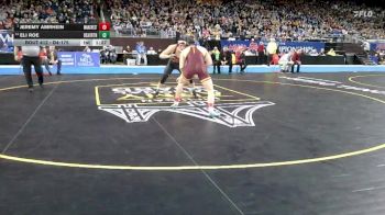 D4-175 lbs 1st Place Match - Jeremy Amrhein, Manchester vs Eli Roe, Beaverton