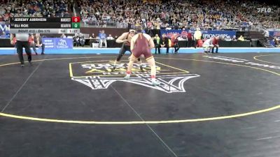 D4-175 lbs 1st Place Match - Jeremy Amrhein, Manchester vs Eli Roe, Beaverton