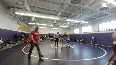 77 lbs Cons. Round 2 - Kannon Bassett, Lovell Middle School vs Syrus Sedlar, Worland Middle School