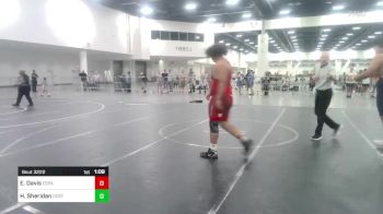 285 lbs Semifinal - Edwin Davis, Espana WC vs Hayden Sheridan, Ocrtc