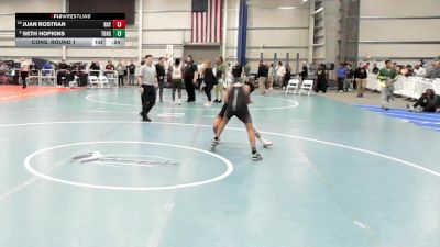6 - 113 lbs Cons. Round 1 - Juan Rostran, Hayfield vs Seth Hopkins, Thomas Dale