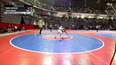 113-4A Cons. Round 1 - Mikel Avrilien, Harris County vs Noah Welch, Walnut Grove
