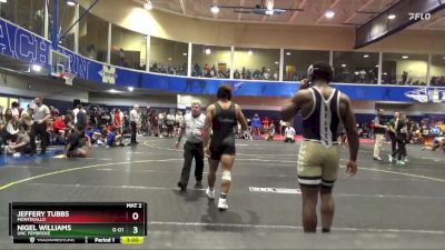 197 lbs Champ. Round 3 - Raife Smart, Mount Olive vs Nigel Williams, UNC Pembroke