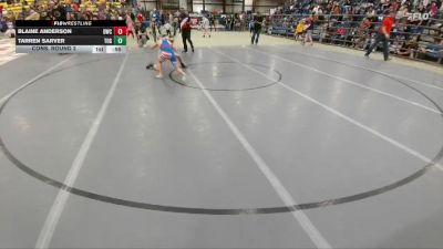 110 lbs Cons. Round 2 - Tarren Sarver, Touch Of Gold vs Blaine Anderson, Douglas Wrestling Club
