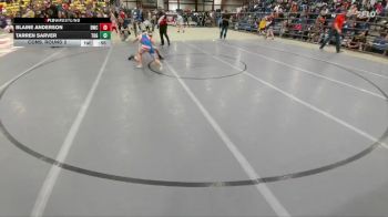 110 lbs Cons. Round 2 - Tarren Sarver, Touch Of Gold vs Blaine Anderson, Douglas Wrestling Club