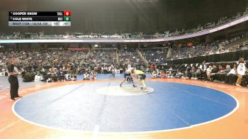 1A/2A 150 Cons. Semi - Cole White, Manteo High School vs Cooper Snow, The North Carolina Leadership Academy