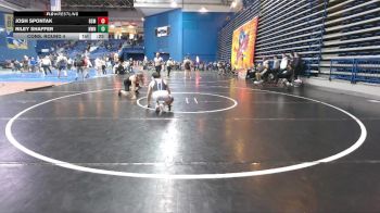 175 lbs Cons. Round 4 - Riley Shaffer, Norwin vs Josh Spontak, Bishop McCort