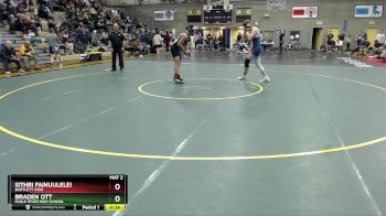 215 lbs Cons. Semi - Sithri Fainuulelei, Bartlett High vs Braden Ott, Eagle River High School