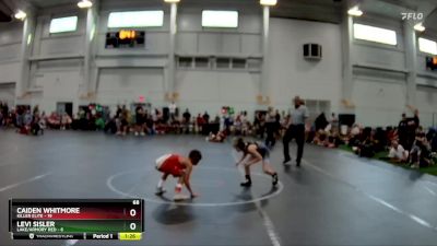 68 lbs Round 1 (6 Team) - Caiden Whitmore, Killer Elite vs Levi Sisler, Lake/Armory Red