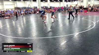 190 lbs Round 1 (16 Team) - Bradley Renninger, Brawlers Elite vs Gavin Groves, Team STL Red