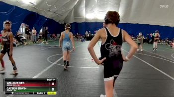 92 lbs Round 5 (6 Team) - William Dies, Rogue WC vs Caysen Erwin, FORGE