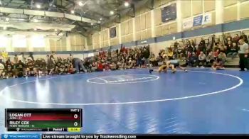 125 lbs Placement (4 Team) - Riley Cox, Perry Meridian vs Logan Ott, Avon