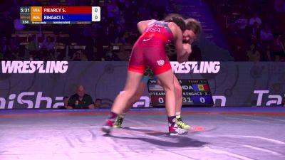 68kg Bronze - Solin Piearcy, USA vs Irina Ringaci, MDA