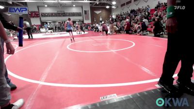 64 lbs Rr Rnd 4 - Hunter Wisdom, Caney Valley Wrestling vs Aden Kelly, Division Bell Wrestling