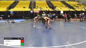 138 lbs Consolation - Jamen Onesky, Unattached 86 vs Terrell Lee, Unattached 60