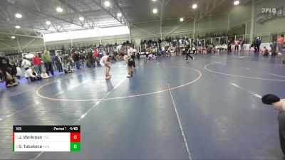 105 lbs Cons. Round 3 - Seru Tabakece, Sublime Wrestling Academy vs Jackson Workman, Top Of Utah