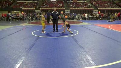 69 lbs Cons. Round 2 - William Nitze, Big Game Wrestling Club MT vs Hayes Boucher, Miles City Wrestling Club