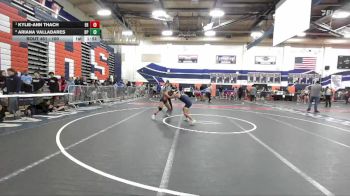 100 lbs Quarterfinal - Kylie-Ann Thach, Eleanor Roosevelt vs Ariana Valladares, Dos Pueblos