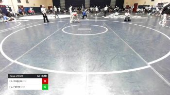 133 lbs Consi Of 8 #2 - Drew Roggie, St. Christopher's School vs Vincent Paino, St. Joseph Regional