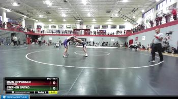 133 lbs Champ. Round 2 - Ryan Ripplinger, McKendree vs Stephen Spitko, Coker