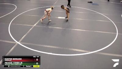 97 lbs Cons. Round 3 - Hunter Bernard, Minnesota vs Michael Cohen Jr, Wayzata Youth Wrestling