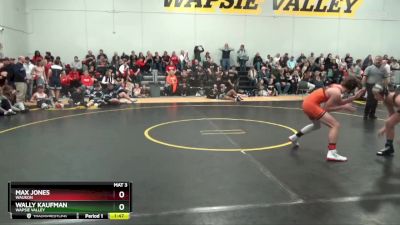 6 lbs Round 3 - Max Jones, Waukon vs Wally Kaufman, Wapsie Valley