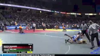 II-132 lbs Champ. Round 1 - Rocco Deaveiro, Rondout Valley vs Culley Bellino, Canastota