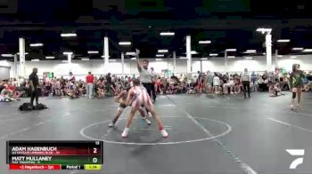 72 lbs Round 2 (8 Team) - Adam Hagenbuch, U2 Upstate Uprising Blue vs Matt Mullaney, Mat Troopers