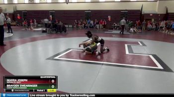 JV-3 lbs Quarterfinal - Seayea Joseph, Waterloo West vs Brayden Swearinger, Cedar Rapids Kennedy