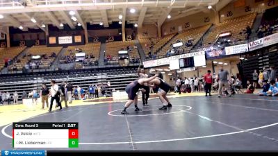 285 lbs Cons. Round 3 - Micah Lieberman, Labette Community College vs Jared Volcic, Northwest Kansas Technical College