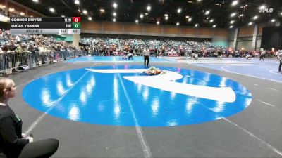 69-74 lbs Round 2 - Lucas Ybarra, Fallon Outlaws WC vs Connor Dwyer, Yerington Lions Youth Wrestlin