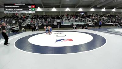 144 lbs 3rd Place Match - Konner Larkin, Valiant Wrestling Club vs Dawson Youngblut, Immortal Athletics WC
