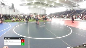 285 lbs Semifinal - Christian Barrios, Threshold WC vs Isaiah Cook, BlackCat WC