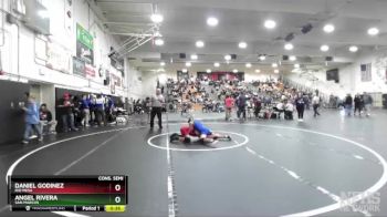 113 lbs Cons. Semi - Daniel Godinez, Rio Mesa vs Angel Rivera, San Marcos