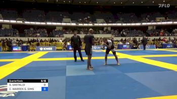 GIORGIO GASTALDI vs CARL WARREN G. SIMS 2022 World IBJJF Jiu-Jitsu No-Gi Championship