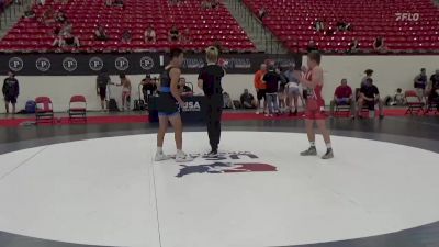 57 kg Cons 16 #2 - Braylon McIntire, Warrior Wrestling Club vs Legend Ellis, Threestyle Wrestling Of Oklahoma