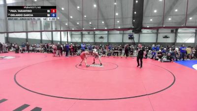 Junior Boys FS - 144 lbs Cons. Round 4 - Paul Tarantino, WA vs Orlando Garcia, WA