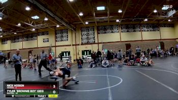 80 lbs Round 1 (10 Team) - Nick Hoskin, Kraken vs Tyler `Brownie Boy` Gieger, Buxton