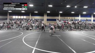 126 lbs Round Of 128 - Chase Antrobius, Dominator vs Jordan Avalon, LV Bears WC