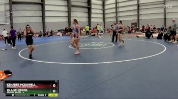 122 lbs Quarters - Isla Schemmel, Braided Brutes vs Kenadee McDowell, Missouri Battle Gear Purple