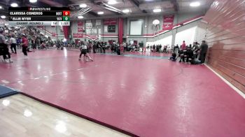 115 lbs Champ. Round 2 - Ellie Myer, Victor Valley vs CLARISSA CISNEROS, Northview