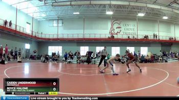 106 lbs Cons. Round 5 - Royce Malone, Red Cobra Westling Academy vs Caiden Underwood, Indianapolis