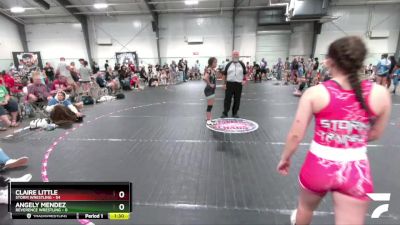 118 lbs Round 1 (3 Team) - Claire Little, Storm Wrestling vs Angely Mendez, Reverence Wrestling