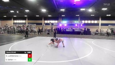 73 lbs Consi Of 16 #2 - Kaila Luafalemana, Ainapaa Wrestling Team vs Eli Gaitan, Threshold WC