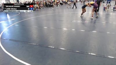 138 lbs Cons. Round 2 - Micahlee Skjerly, Wisconsin Stevens Point vs Lanie Cecala, Augustana (IL)